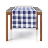 Fennco Styles Country Buffalo Check Soft Tablecloth - Classic Check Table Linen for Everyday Use, Family Gathering, Indoor Outdoor Parties and Special Occasion
