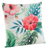 Fennco Styles Home Indoor Outdoor Décor Tropical Print Throw Pillow