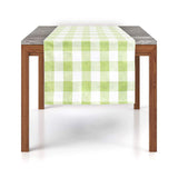 Fennco Styles Country Buffalo Check Soft Tablecloth - Classic Check Table Linen for Everyday Use, Family Gathering, Indoor Outdoor Parties and Special Occasion