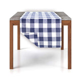 Fennco Styles Country Buffalo Check Soft Tablecloth - Classic Check Table Linen for Everyday Use, Family Gathering, Indoor Outdoor Parties and Special Occasion