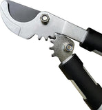 Garden pruner tool on a white background