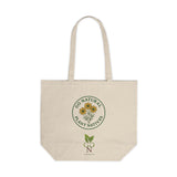 Go Natural Plant Natives, Coreopsis Theme, Reusable Bag, Sustainable Gift, Green Living, Nature Lover's Tote