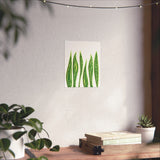 Snake Plant Botanical Print – Unframed Wall Art