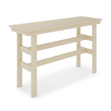 Beige 24x72 Rally Table Bar High on a white background