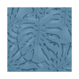 Cerulean Blue Monstera Canvas Print – Botanical Wall Art