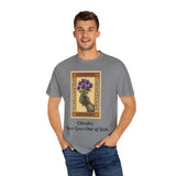 Chivalry with Violets T-shirt: Timeless Gift for Kind Souls