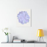 Graptopetalum Murasaki Succulent Canvas Print – Botanical Wall Art