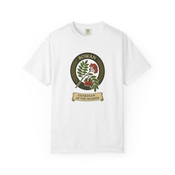 Rowan Tree Celtic T-Shirt – Guardian of the Hearth Folklore Design