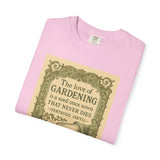 The Love of Gardening T-Shirt, with Quote by Gertrude Jekyll