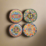 8" Talavera Ceramic Dinner Plate | Authentic Mexican Dinnerware