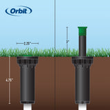 3" Professional Spray Head PR w/ Half Nozzle