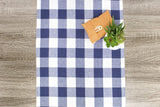 Fennco Styles Country Buffalo Check Soft Tablecloth - Classic Check Table Linen for Everyday Use, Family Gathering, Indoor Outdoor Parties and Special Occasion