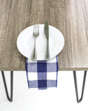 Fennco Styles Country Buffalo Check Soft Tablecloth - Classic Check Table Linen for Everyday Use, Family Gathering, Indoor Outdoor Parties and Special Occasion