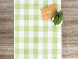 Fennco Styles Country Buffalo Check Soft Tablecloth - Classic Check Table Linen for Everyday Use, Family Gathering, Indoor Outdoor Parties and Special Occasion