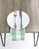Fennco Styles Country Buffalo Check Soft Tablecloth - Classic Check Table Linen for Everyday Use, Family Gathering, Indoor Outdoor Parties and Special Occasion