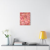 Graptosedum California Sunset Succulent Pattern Canvas Print – Botanical Wall Art