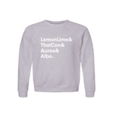 LemonLime, ThaiCon, Aurea & Albo Plant Lover Sweatshirt – Organic Cotton Raglan