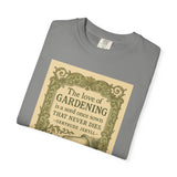 The Love of Gardening T-Shirt, with Quote by Gertrude Jekyll