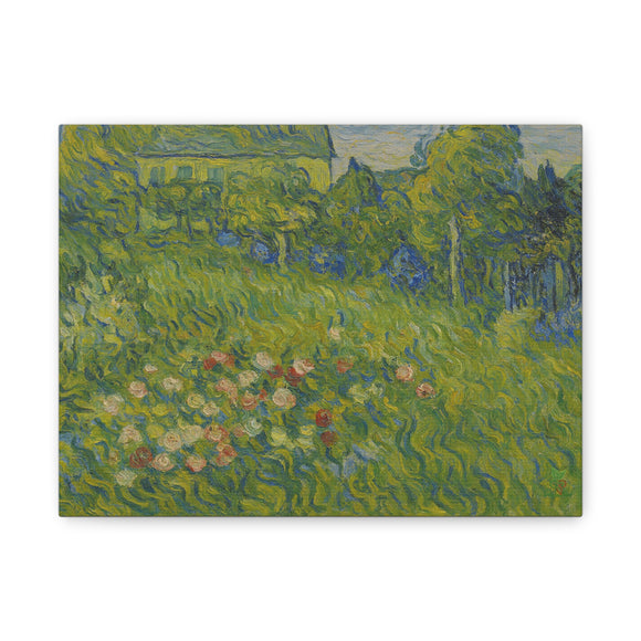 Impressionist Garden Art – Van Gogh Inspired Daubigny’s Garden