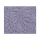 Violet Monstera Canvas Print – Botanical Wall Art