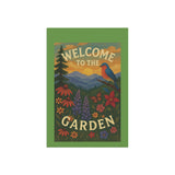 Appalachian Garden Welcome Banner – “Wildflowers & Bluebirds” - Floral Outdoor Decor, Gardening Gift, Home & Patio Decor