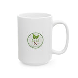 Love My Garden Ceramic Mug — Floral Heart Gardening Gift (11oz/15oz)