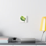 Manjula Pothos Illustrated Canvas Print – Botanical Wall Art