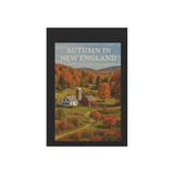 Autumn in New England, Scenic Farm Landscape Garden Banner