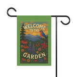 Appalachian Garden Welcome Banner – “Wildflowers & Bluebirds” - Floral Outdoor Decor, Gardening Gift, Home & Patio Decor