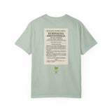 Echinacea Herbal Tee, Nature Lover Gift, Botanical T-shirt, Vintage Aesthetic Top, Gardening Apparel, Eco-Friendly Fashion