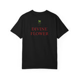 Dianthus Floral T-Shirt | Flower of the Gods Design | Unisex Garment-Dyed Tee