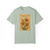 Consider the lilies t-shirt bay