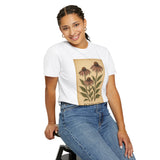 Echinacea Herbal Tee, Nature Lover Gift, Botanical T-shirt, Vintage Aesthetic Top, Gardening Apparel, Eco-Friendly Fashion