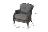 Tenaya 3-Piece Wicker Sofa Set with Stationary Chairs