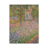 Impressionist Garden Artwork, Monet Inspired Giverny Floral Landscape