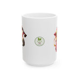 Morning Glory of the Garden – Botanical Coffee Cup (11oz & 15oz)