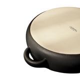 Stoneware Serving Plate With Handles 13.4"