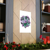 Tradescantia Nanouk Botanical Print – Unframed Wall Art