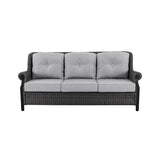 Lassen 4-Piece Firepit Set with Swivel Rocking Chairs