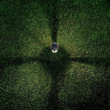 4 Pack - Gold Outdoor Solar LED Light Set - Weather-Resistant Path Yard Lighting - FREE SHIPPING
