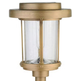 4 Pack - Gold Outdoor Solar LED Light Set - Weather-Resistant Path Yard Lighting - FREE SHIPPING
