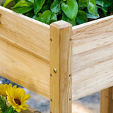 FarmHouse 3 Wooden Elevated Planter Raised Garden Beds - FREE SHIPPING