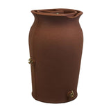 Terra Cotta 50-Gallon Plastic Urn Rain Barrel with Planter Top - FREE SHIPPING