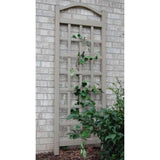 76-inch Tall Mocha Tan Brown Vinyl Garden Trellis - FREE SHIPPING