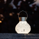 Solar Tea Lantern Handblown Glass 3-pack