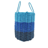 Authentic Maine Lobster Rope Storage Navy Blue, Blue and Light Blue - FREE SHIPPING