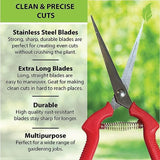 Long Blade Garden Pruning Snips Clippers