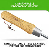 Stainless Steel Garden Trowel (classic wood handle)