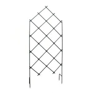 Outdoor 7-FT. Tall Wrought Iron Lattice Garden Trellis - FREE SHIPPING