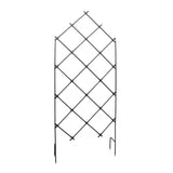 Outdoor 7-FT. Tall Wrought Iron Lattice Garden Trellis - FREE SHIPPING